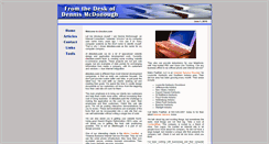 Desktop Screenshot of dmcdon.com